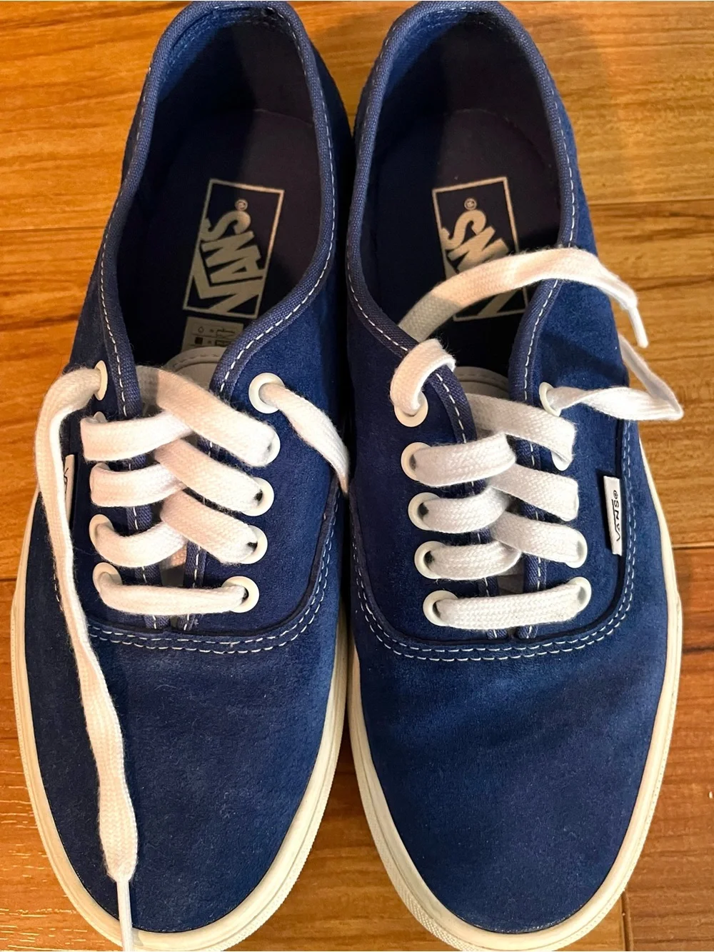 Vans Authentic Blue Suede 9